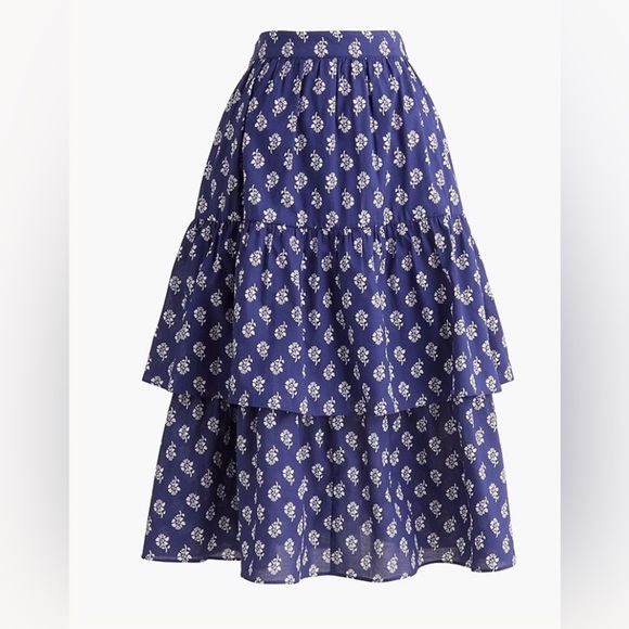 J. Crew Factory Dresses & Skirts - NWT JCrew Factory Tiered midi skirt
